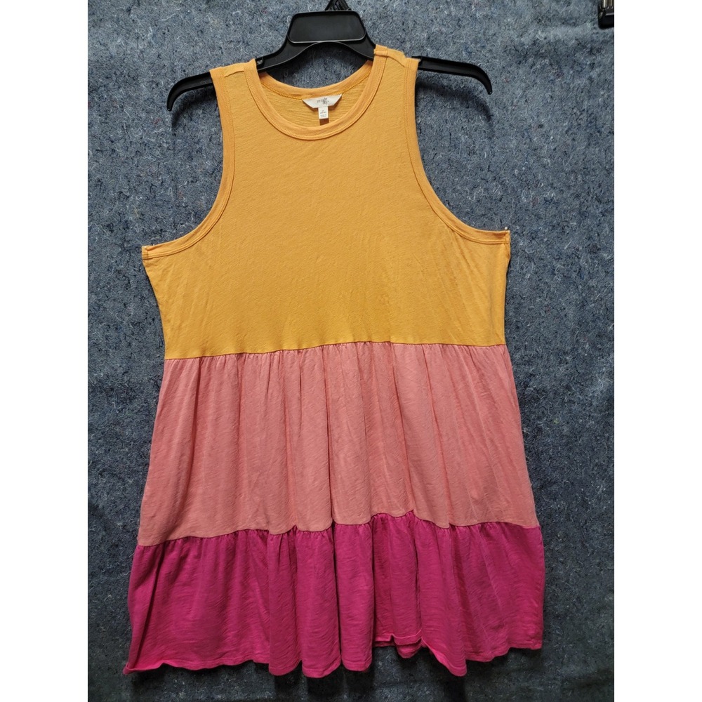 Terra & Sky Tree Trio color Oversize‎ Top or Mini Dress